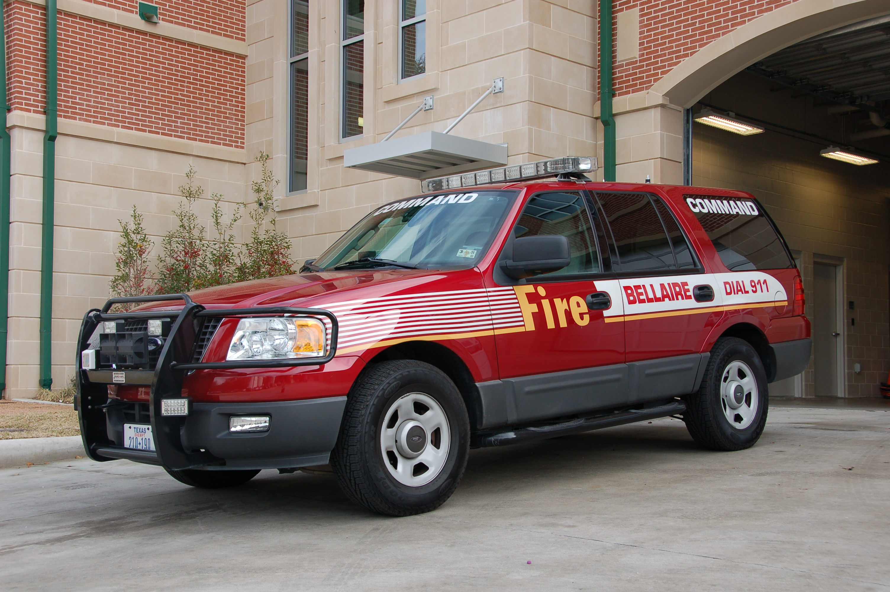 Fire Department Command Vehicle
