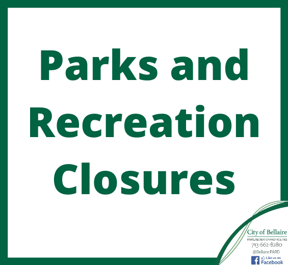 Parks and Rec Closure Newsflash 3_19_2020