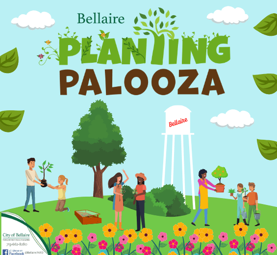 Planting Palooza- a city wide planting initiative during the month of April!