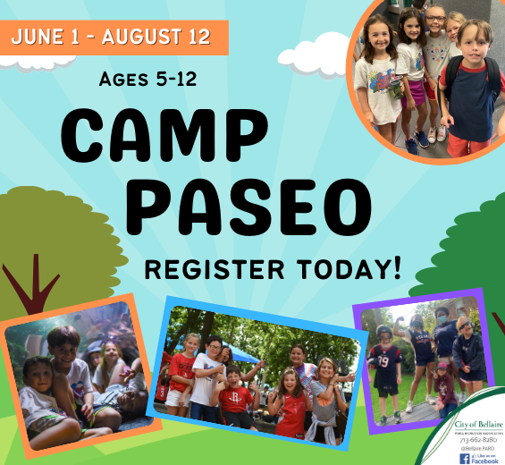 Camp Paseo 2021 - Register Today