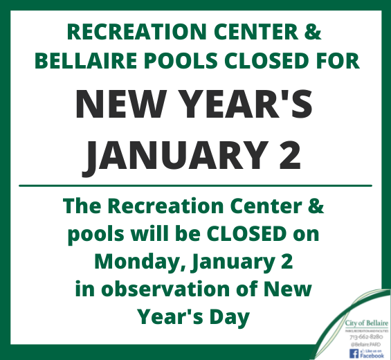 Christmas and New Years Closure