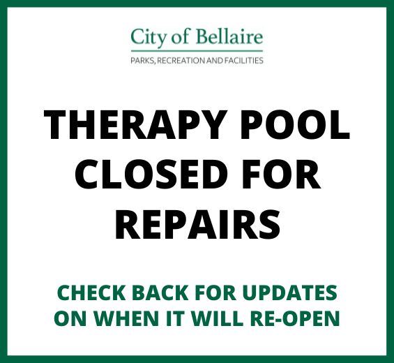 Therapy Pool Closed
