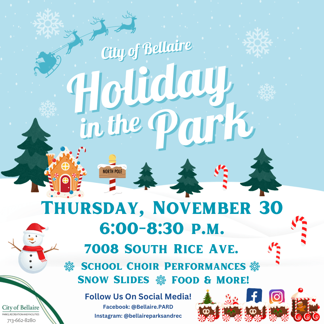 Holiday in the Park Flyer 2023 (Instagram Post)