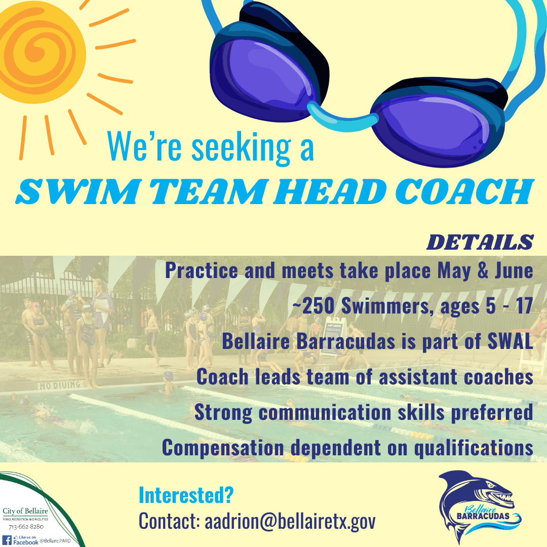 swim team head coach IG