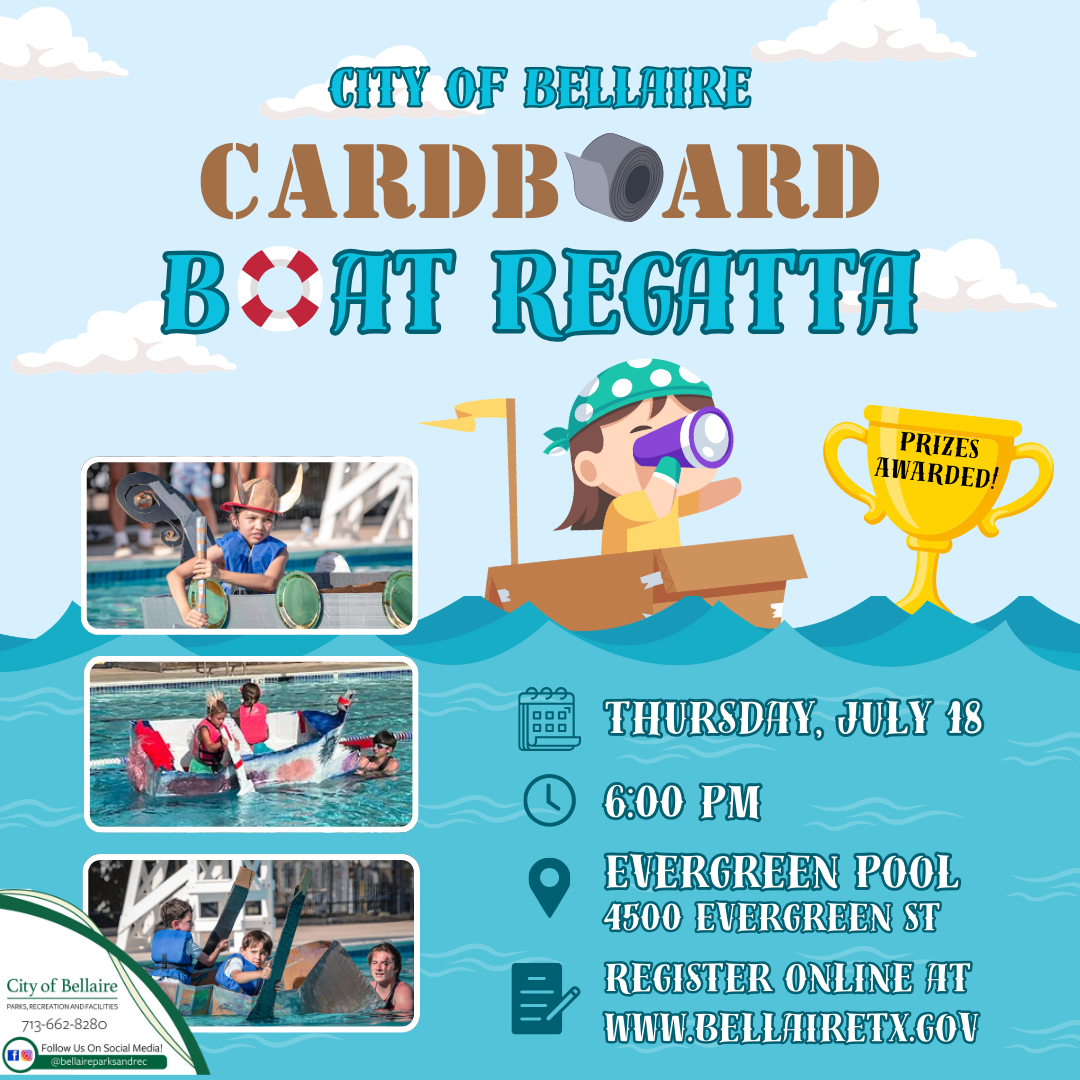 Cardboard Boat Regatta Flyer 2024 (Instagram Post)